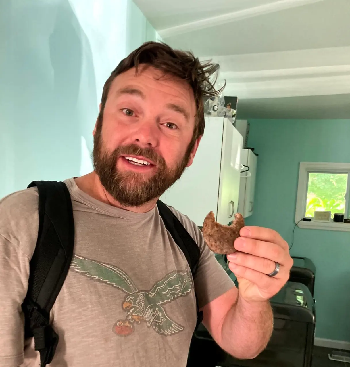 it's a meat cookie!